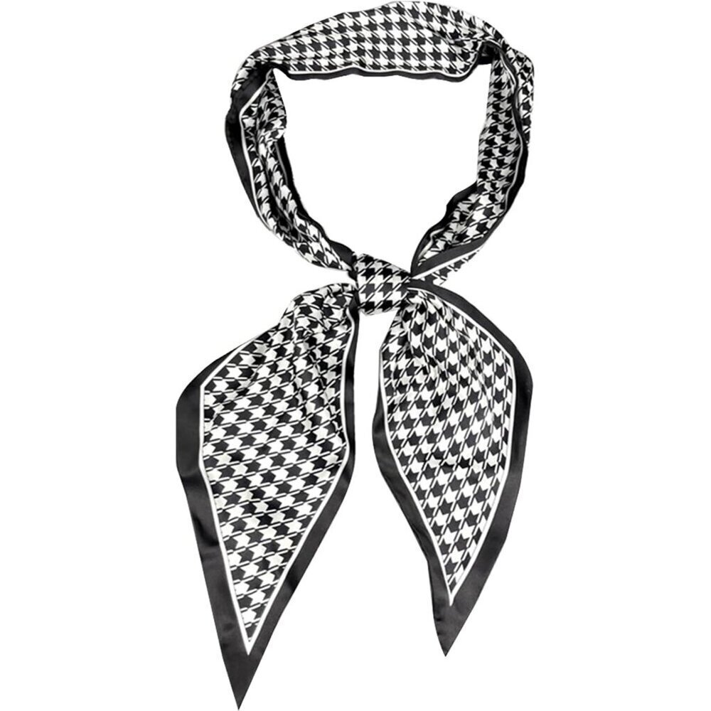 Women's Thousand Birds Fashion Oblique Angle Silk Neck Scarf Printed Scarves